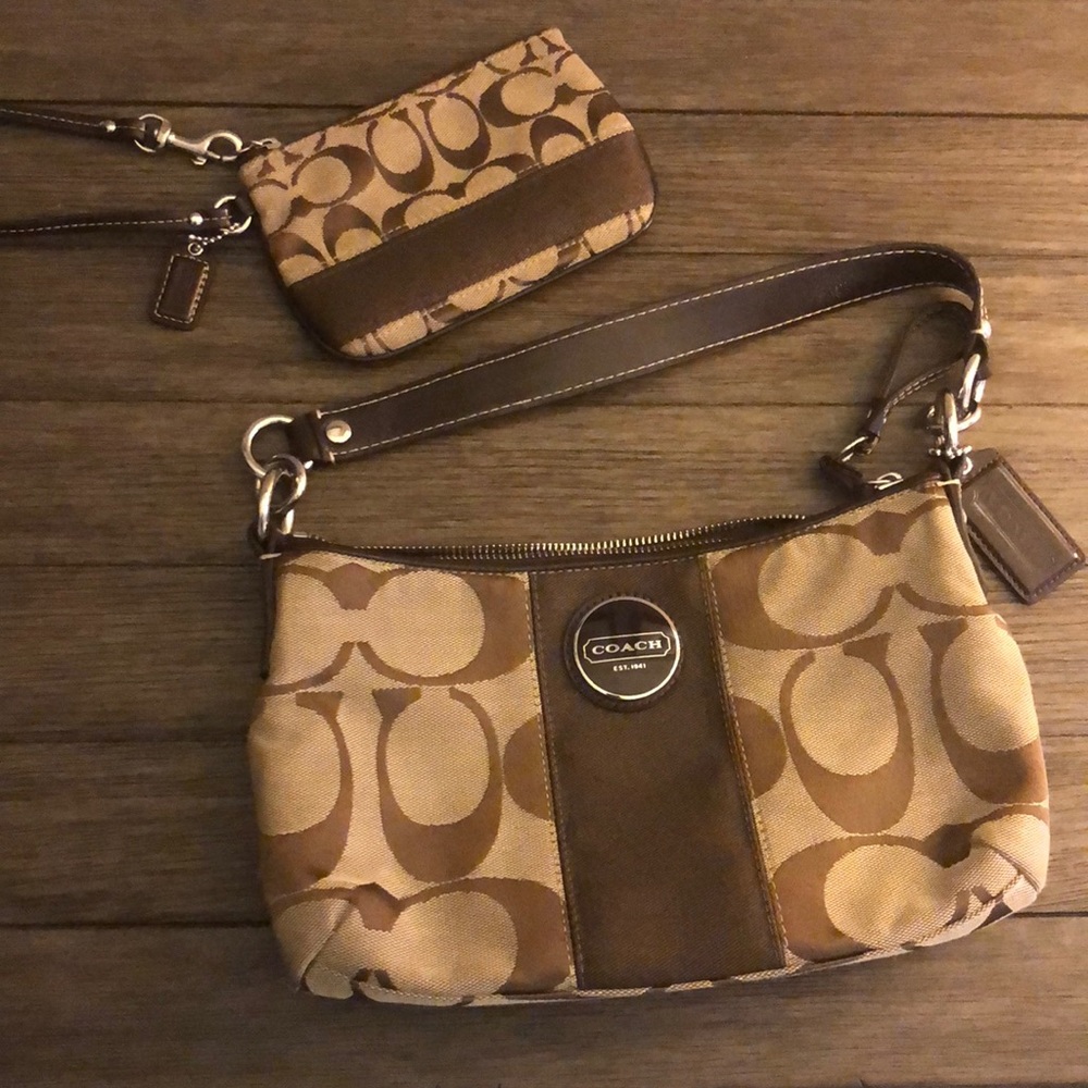 NWOT coach purse and wallet